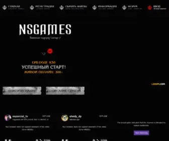 Nsgames.net(Portal NS Games) Screenshot