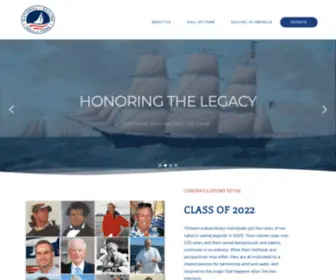 Nshof.org(National Sailing Hall of Fame) Screenshot