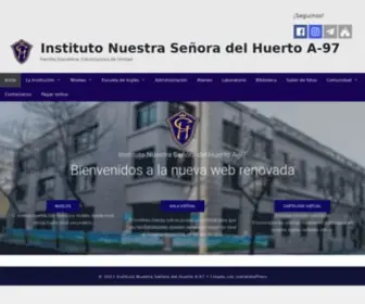 Nshuertorincon.edu.ar(Instituto Nuestra Señora del Huerto A) Screenshot