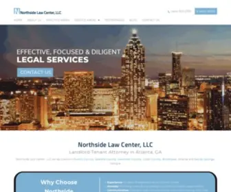 Nsidelaw.com(Landlord-Tenant Attorney Atlanta, Georgia) Screenshot