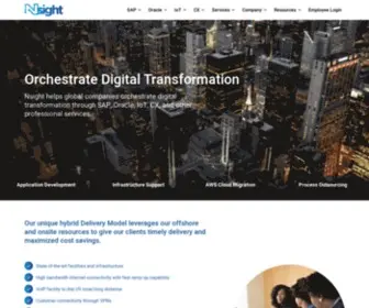 Nsight-INC.com(Nsight, Inc) Screenshot
