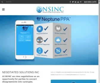 Nsinc.com(Neptune) Screenshot