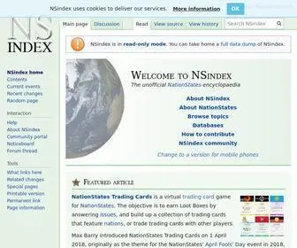 Nsindex.net(Nsindex) Screenshot