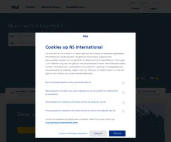 Nsinternational.com(Treintickets voor internationale treinreizen) Screenshot