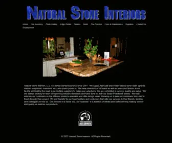 Nsirocks.com(Natural Stone Interiors) Screenshot