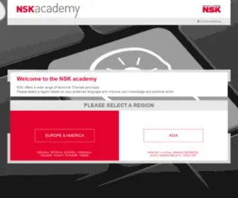 Nskacademy.com(NSK Academy) Screenshot