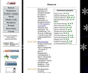 NSKbridge.ru(Новосибирский бридж) Screenshot