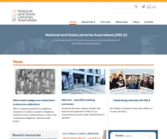 Nsla.org.au(National and State Libraries Australasia) Screenshot