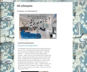 Nslifestyles.com(NS Lifestyles) Screenshot