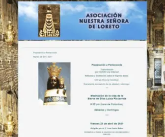 Nsloreto.org(Loreto news) Screenshot