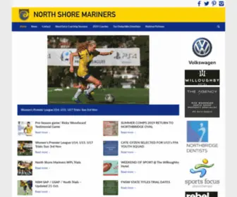 Nsmariners.com.au(Northbridge Football Club) Screenshot