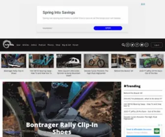 NSMB.com(Authentic mountain bike media with an irreverent edge) Screenshot