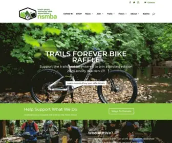 NSmba.ca(North Shore Mountain Bike Association) Screenshot