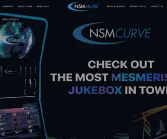 NSmmusic.com(Digital Jukeboxes Home) Screenshot