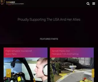 Nsnaxis.com(Aircraft Operation Training Aids and Devices Parts) Screenshot