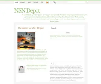 NSndepot.com(NSN Depot) Screenshot