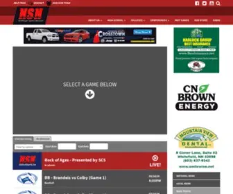 NSNsports.net(Northeast Sports Network (NSN)) Screenshot