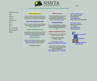 NSnta.org(Official Web Site) Screenshot