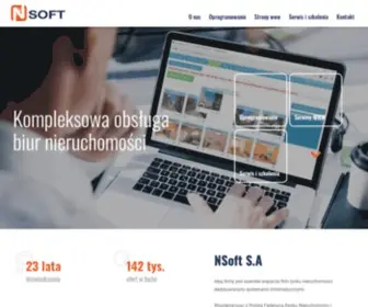 Nsoft.com.pl(NSoft S.A) Screenshot