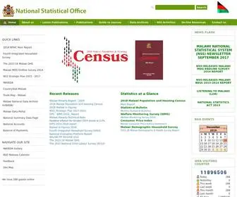 Nsomalawi.mw(The National Statistical Office of Malawi Website. National Statistical Office of Malawi) Screenshot