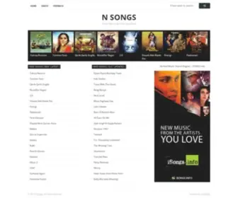 Nsongs.com(Hindi Mp3 Songs Free Download from) Screenshot