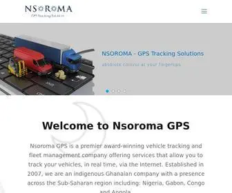 Nsoromagps.com(Nsoroma GPS) Screenshot