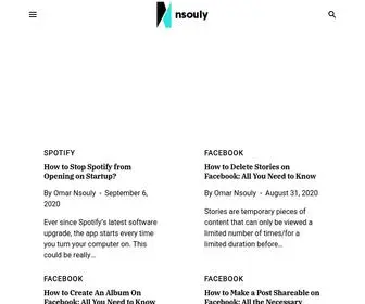 Nsouly.com(Digital Marketing) Screenshot