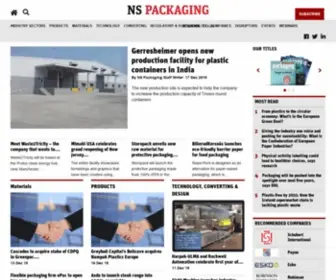 Nspackaging.com(NS Packaging) Screenshot