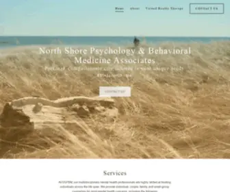 NSPBM.com(North Shore Psychology & Behavioral Medicine Associates) Screenshot