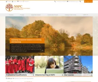 NSPC.org.uk(The NSPC) Screenshot