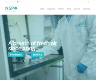 NSP.ie(Fume Cupboards) Screenshot