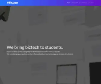 Nspire.org(Canada's Premier Student Non) Screenshot