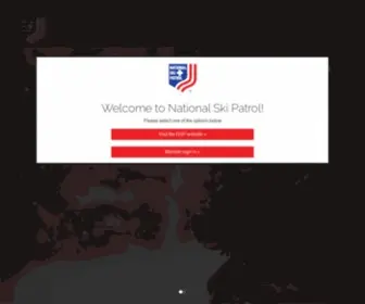 NSP.org(National Ski Patrol) Screenshot