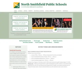 NSPS.us(North Smithfield Public Schools) Screenshot