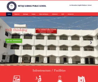 NSPSHP.com(NETAJI SUBHAS PUBLIC SCHOOL) Screenshot