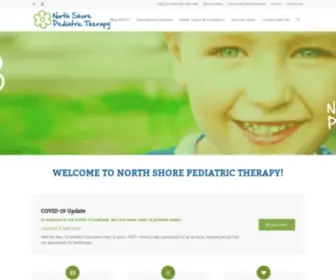 NSPT4Kids.com(Pediatric Therapy Clinics Serving Chicagoland) Screenshot