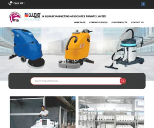 Nsquaremarketing.com(Buy Industrial Vacuum Cleaners from N. SQUARE MARKETING ASSOCIATES PRIVATE LIMITED) Screenshot