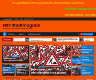 NSR-Stadtmagazin.de(Aktuelle Nachrichten aus Bremen) Screenshot