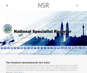 NSR.org.my(NSR) Screenshot