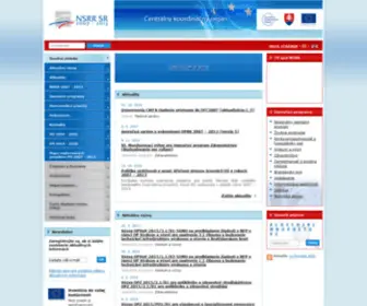 NSRR.sk(Úvodná) Screenshot