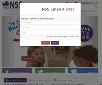 NSS-NRS.com(Speech Pathology CEU Courses) Screenshot