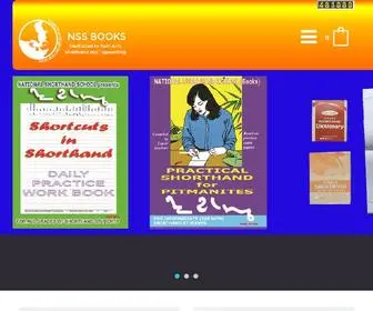 NSsbooks.com(Online purchase of Pitman Shorthand Learning and Practice Books and Free Online Shorthand Tutorial) Screenshot