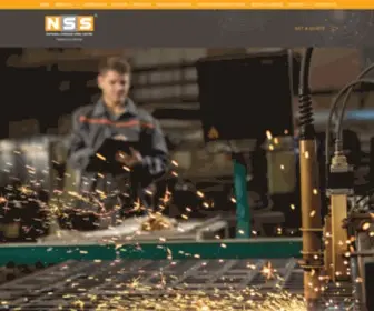 NSSC.co.za(National stainlesss steel centre) Screenshot