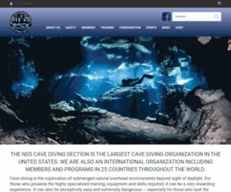 NSSCDS.org(The National Speleological Society) Screenshot