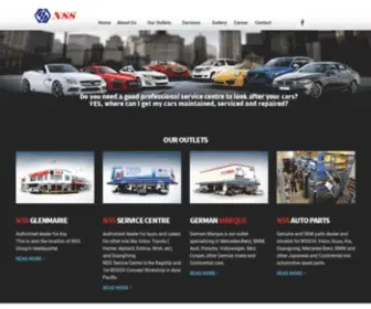 NSS.com.my(NSS Automotive Services) Screenshot