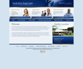 NSSCsmithtown.com(The North Shore Surgi) Screenshot