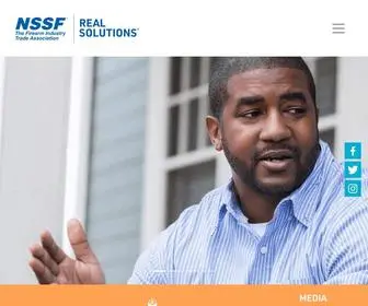 NSSfrealsolutions.org(The firearm industry) Screenshot