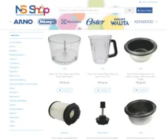 NSshop.com.br(A Maior Loja de Peças e Acessórios Online) Screenshot