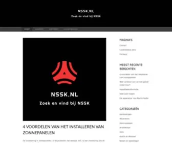 NSSK.nl(Zoek en vind bij NSSK) Screenshot