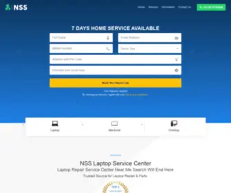 NSslaptopservicecenter.com(The Best Laptop Repairing Shop Near Me) Screenshot